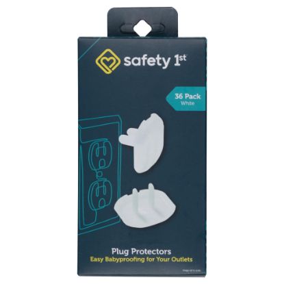Picture of Safety 1st Electrical Outlet Baby Proof Covers, Secure Outlet Plugs, Baby Proofing, 36 Count