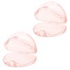 Picture of Accmor Pacifier Case, Pacifier Holder Case, Pacifier Container for Travel, BPA Free,Transparent Pink, 2 Pack