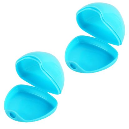 Picture of Accmor Pacifier Case, Pacifier Holder Case, Pacifier Container for Travel, BPA Free, Blue, 2 Pack