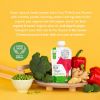 Picture of Serenity Kids 6+ Months Baby Food Pouches Puree Made With Ethically Sourced Meats & Organic Veggies | 3.5 Ounce BPA-Free Pouch | Grass Fed Beef & Ginger, Pea, Bell Pepper, Broccoli | 1 Count