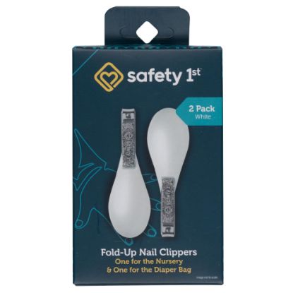 Picture of Safety 1st Fold-Up Nail Clippers - 2pk