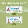 Picture of WaterWipes Plastic-Free Textured Clean, Toddler & Baby Wipes, 99.9% Water Based Wipes, Unscented & Hypoallergenic for Sensitive Skin, 60 Count (1 pack)
