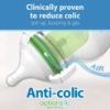 Picture of Dr. Brown's Natural Flow Anti-Colic Options+Wide-Neck Baby Bottle, 5 oz/150 mL, Level 1 Nipple, 1-Pack, 0m+
