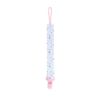 Picture of Nuby Pacifinder Baby Pacifier Clip - (2-Pack) - Pacifier Holder Clip with Convenient Hook Loop - Flowers and Polka Dots