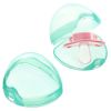Picture of Accmor Pacifier Case, Pacifier Holder Case, Pacifier Container for Travel, BPA Free,Transparent Green, 3 Pack
