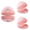 Picture of Accmor Pacifier Case, Pacifier Holder Case, Pacifier Container for Travel, BPA Free, Pink, 3 Pack