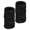 Picture of 200PCS Small Hair Ties,No Crease Baby Hair Ties,Elastic Hair Ponytail Holder Hair Accessories for Baby Girls Infants Toddlers Kids,Black
