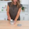 Picture of Dr. Brown's Baby Formula Dispenser with Snap-On Lid for On-the-Go Feedings,Milk Powder Dispenser for Traveling with Infant,Gray