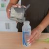 Picture of Dr. Brown's Baby Formula Dispenser with Snap-On Lid for On-the-Go Feedings,Milk Powder Dispenser for Traveling with Infant,Gray