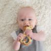 Picture of Dr. Brown's Ridgees Giraffe, Massaging Baby Teether, Designed by a Pediatric Dentist, BPA Free, 3m+