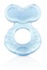 Picture of Nuby Silicone Teethe-eez Teether with Bristles, Includes Hygienic Case, Blue