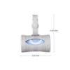Picture of Ubbi Retractable On the Go Bag Dispenser for Travel, Diaper Bag Accessory Must Have for Newborn, Helpful Item, Baby Gift, Lavender Scented, Gray