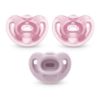 Picture of NUK Comfy Orthodontic Pacifiers, 0-6 Months, 3 count (Pack of 1)