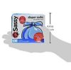 Picture of Sassy 100 Count Disposable Diaper Sacks, Powder Scented, 4-25 Sacks per Roll, Easy-to-Tie, Diaper Disposal or Pet Waste Bags