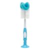 Picture of Dr. Brown's Reusable Sponge Baby Bottle Cleaning Brush with Suction Cup Stand, Scrubber and Nipple Cleaner, Blue 1-Pack