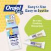 Picture of Orajel Baby Daytime & Nighttime Cooling Gels for Teething, Drug - Free, #1 Pediatrician Recommended Brand for Teething*, Two 0.18oz Tubes