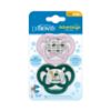 Picture of Dr. Brown's Advantage Baby Pacifier, Fully Symmetrical Soother with Soft Silicone Bulb, Scooter Squirrel, 6-18m, BPA Free, 2 Pack