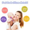 Picture of ROBBEAR Baby Teething Toys, Food Grade Silicone Teether for Babies 3 6 12 18 Months, TV Remote Shape Toddlers Chew Toys, Freezer BPA Free (Pink RC)