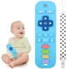 Picture of Chuya Remote Teethers Silicone Baby Teething Toys, TV Remote Teether for 0-6-12-18 Months Babies Infant Toddlers Teething Relief Chew Toys (Blue)