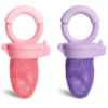 Picture of Munchkin Baby Feeder for Fresh Food and Fruit, 2 Pack, Coral/Purple