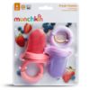 Picture of Munchkin Baby Feeder for Fresh Food and Fruit, 2 Pack, Coral/Purple