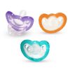 Picture of RaZbaby Jollypop Pacifier for Newborns & Up, USA Made, Natural Shaped Orthodontic Binky, Lovingly Shared in NICUs & Hospitals Worldwide, Medical-Grade 100% BPA-Free - 0-3 Months, 3 Pack - Variety