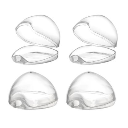 Picture of Accmor Pacifier Case, Pacifier Holder Case, Pacifier Container for Travel, BPA Free, Transparent, 4 Pack