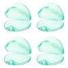 Picture of Accmor Pacifier Case, Pacifier Holder Case, Pacifier Container for Travel, BPA Free,Transparent Green, 4 Pack