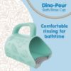 Picture of Dr. Brown's CleanUp Dino-Pour Baby Bath Rinse Cup, Tear-Free Rinsing for Babies and Toddlers, BPA Free