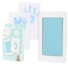 Picture of Pearhead Newborn Baby Handprint and Footprint Kit - No Mess Clean-Touch Ink Pad with Impression Cards, Baby Boy Keepsake, Perfect Keepsake for Family, Acid-Free, Blue