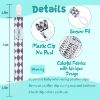 Picture of Babygoal Neutral Pacifier Clips, 6 Pack Binky Paci Holder Clips and Leash for Boys and Girls Fits for Most Pacifier, Binkie Styles & Baby Teethers & Toys and Gift 6PB05