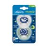 Picture of Dr. Brown's Advantage Glow-in-the-Dark Baby Pacifier, Fully Symmetrical Soother with Soft Silicone Bulb, Blue Ocean, 0-6m, BPA Free, 2 Pack