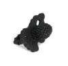 Picture of RaZbaby RaZberry Silicone Teether Pacifier - Teething Relief for Infants, Food-Grade, BPA-Free, Hands-Free Design, Natural Berrybumps Fruit Texture for Sensory Development, Freezable - Black