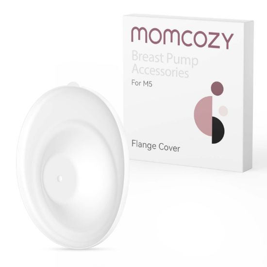 Picture of Momcozy Flange Lid Only Compatible with Momcozy M5 NOT for Others. Dust-Proof Flange Cover Original M5 Breast Pump Replacement Accessories, 1 Pack