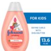 Picture of Johnson's Kids Curl-Defining, Frizz Control, Tear-Free Kids Shampoo + Shea Butter, Paraben-, Sulfate- & Dye-Free, Hypoallergenic & Gentle for Kids Hair, Kid Bath Essential, 13.6 fl. oz