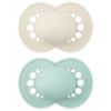 Picture of MAM Original Matte Baby Pacifiers, Binky for 6-16 Months, BPA-Free Silicone Nipple, Easy to Clean, Best for Breastfed Babies, Developed with Medical Experts, 2 Count Binkies with Sterilizer Case
