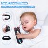 Picture of ERSIHUA 2-Pack Silicone Baby Teething Toys, TV Remote Teethers for 6-12-18 Months Infant, Fire Remote Control Shape Toddlers Silicone Teethers, Chew Toys for Boys and Girls (PFTV-Black+Black)