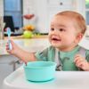 Picture of Munchkin® Gentle Dip™ Baby Spoons for Self Feeding and Baby Led Weaning, 3 Pack, Blue/Green