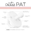 Picture of Ryan & Rose Cutie PAT Pacifier Teether (Bulb, White)