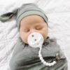 Picture of Ryan & Rose Cutie PAT Pacifier Teether (Bulb, White)
