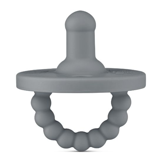 Picture of Ryan & Rose Cutie PAT Pacifier Teether (Stage 2, Charcoal)
