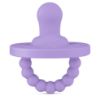 Picture of Ryan & Rose Cutie PAT Pacifier Teether (Flat, Orchid)