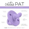 Picture of Ryan & Rose Cutie PAT Pacifier Teether (Flat, Orchid)