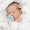 Picture of Ryan & Rose Cutie PAT Pacifier Teether (Bulb, Blue)