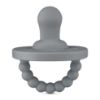 Picture of Ryan & Rose Cutie PAT Pacifier Teether (Flat, Charcoal)