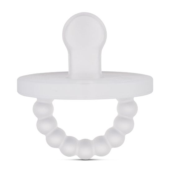 Picture of Ryan & Rose Cutie PAT Pacifier Teether (Slant, Clear)