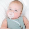 Picture of Ryan & Rose Cutie PAT Pacifier Teether (Slant, Clear)