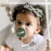 Picture of Ryan & Rose Cutie PAT Pacifier Teether (Bulb, Ivy)
