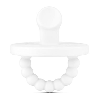 Picture of Ryan & Rose Cutie PAT Pacifier Teether (Slant, White)