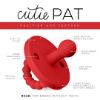 Picture of Ryan & Rose Cutie PAT Pacifier Teether (Bulb, Red)